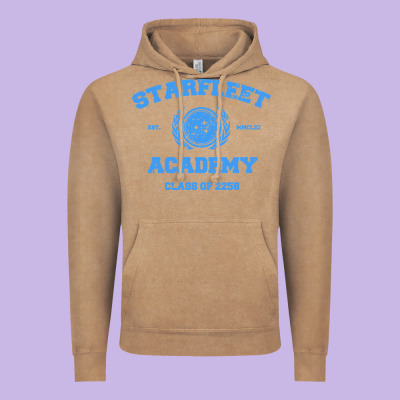 Starfleet Academy Vintage Hoodie Designed By Artisfamous