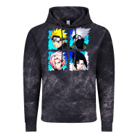 Cloud Black animation Vintage Hoodie - artisFamous