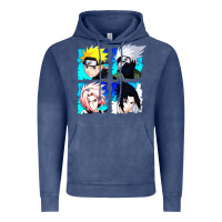 Vintage Denim animation Vintage Hoodie - artisFamous