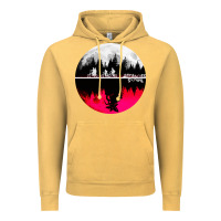 Vintage Mustard stranger kids bikes Vintage Hoodie - artisFamous