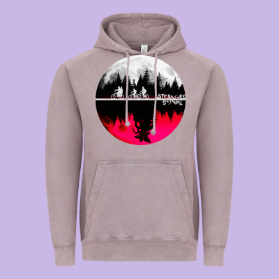 Stranger Kids Bikes Vintage Hoodie Designed By Artisfamous