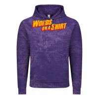 Cloud Purple words on a shirt Vintage Hoodie - artisFamous