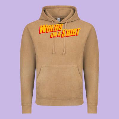 Words On A Shirt Vintage Hoodie Designed By Artisfamous