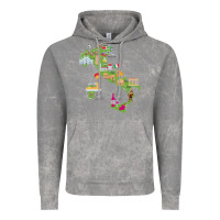 Cloud Rock Italy map Vintage Hoodie - artisFamous