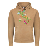 Vintage Camel Italy map Vintage Hoodie - artisFamous