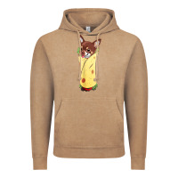 Vintage Coffee funny chihuahua dog burrito food tee Vintage Hoodie - artisFamous