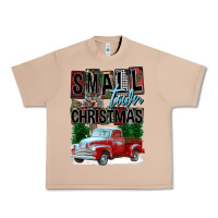 Burro Small Town Christmas Urban Heavy Tee - FaDigitalArtStudio