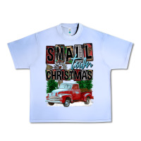 Grape Ice Small Town Christmas Urban Heavy Tee - FaDigitalArtStudio