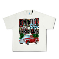 Pistachio Small Town Christmas Urban Heavy Tee - FaDigitalArtStudio
