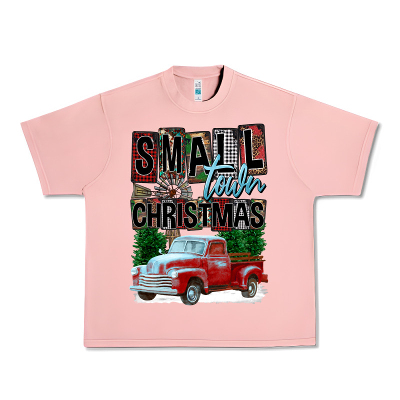 Small Town Christmas Urban Heavy Tee by FaDigitalArtStudio | Teevron