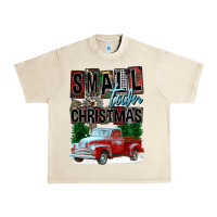 Sandshell Small Town Christmas Urban Heavy Tee - FaDigitalArtStudio