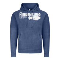 Vintage Denim airship blimp dirigible   the hindenburg disaste Vintage Hoodie - artisFamous