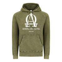 Vintage Olive generation alpha Vintage Hoodie - artisFamous