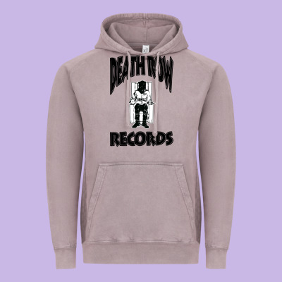 Death Row Records Vintage Hoodie Designed By Artisfamous