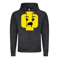 Vintage Black surprised expression lego head Vintage Hoodie - artisFamous