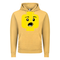 Vintage Mustard surprised expression lego head Vintage Hoodie - artisFamous