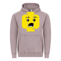 Vintage Zinc surprised expression lego head Vintage Hoodie - artisFamous