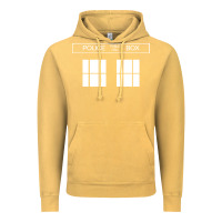 Vintage Mustard the blue box t shirt doctor doc dalek bbc bow tie tv tenth eleventh wh Vintage Hoodie - artisFamous