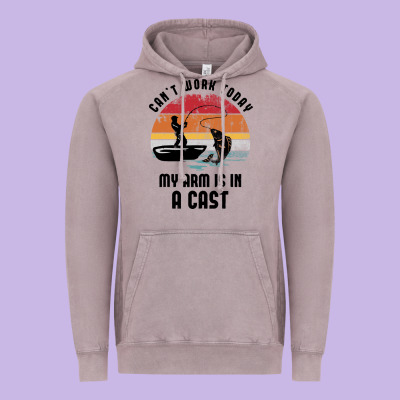 Dad Fishing Vintage Hoodie Designed By Artisfamous