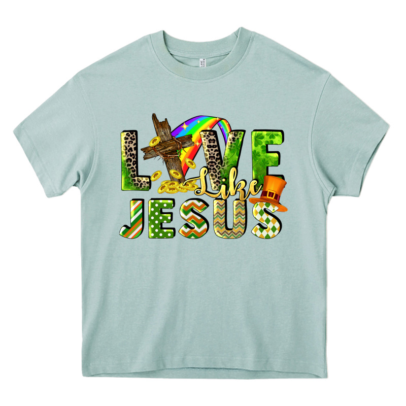 Love Like Jesus Heavy Core Tee by CowGirlArtShop | Teevron