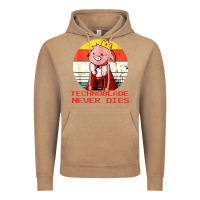 Vintage Coffee retro style technoblade merch cosplay Vintage Hoodie - artisFamous