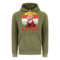 Vintage Olive retro style technoblade merch cosplay Vintage Hoodie - artisFamous