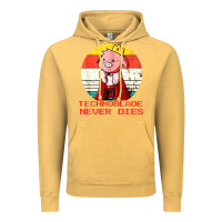 Vintage Mustard retro style technoblade merch cosplay Vintage Hoodie - artisFamous