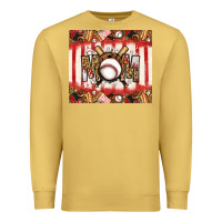 Antique Gold baseball mom Premium Sweatshirt - Jasminsmagicworld