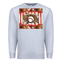 Heather Grey baseball mom Premium Sweatshirt - Jasminsmagicworld