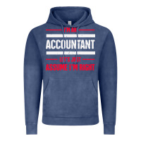 Vintage Denim funny accounting design   gift for accountants Vintage Hoodie - artisFamous