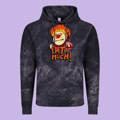 Heat Miser I'am Too Much Vintage Hoodie Designed By Artisfamous