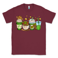 Burgundy fantastic movie character coffee cups Classic Tee - OliviaCreatesArt