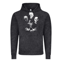 Vintage Black horror and scream film Vintage Hoodie - artisFamous