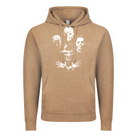 Vintage Coffee horror and scream film Vintage Hoodie - artisFamous