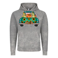 I Love Fall Truck Vintage Hoodie | Teevron