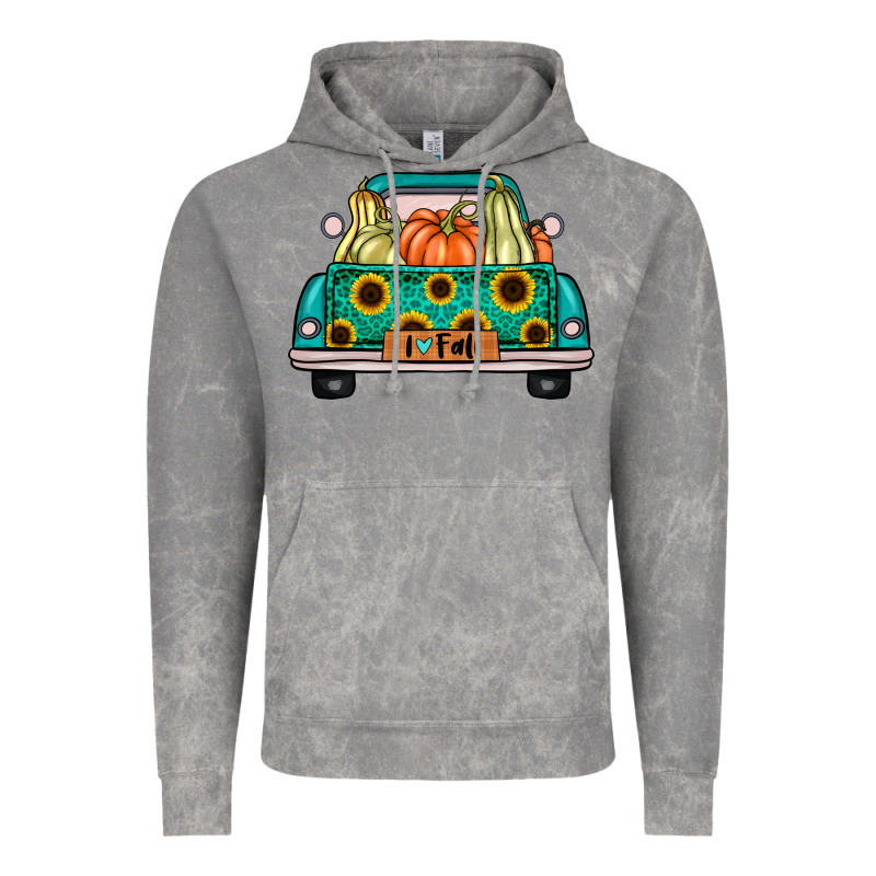 I Love Fall Truck Vintage Hoodie by artisFamous | Teevron