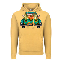 Vintage Mustard i love fall truck Vintage Hoodie - artisFamous