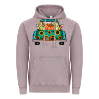 Vintage Zinc i love fall truck Vintage Hoodie - artisFamous