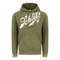 Vintage Olive schlitz beer Vintage Hoodie - artisFamous