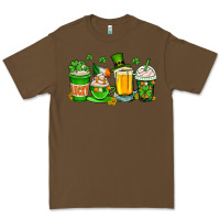 Cacao St. Patrick's Day coffee cups Premium Tee - OliviaCreatesArt