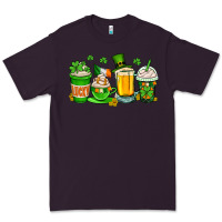 Plum St. Patrick's Day coffee cups Premium Tee - OliviaCreatesArt