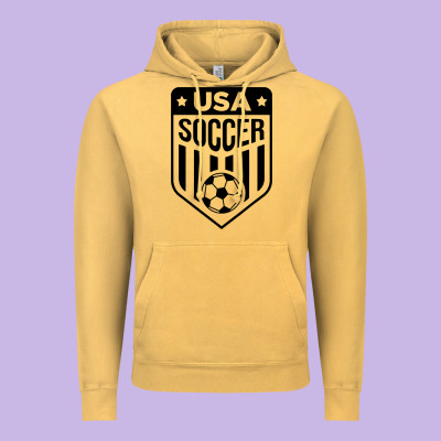 Soccer Team Vintage Hoodie Designed By Artisfamous