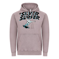 Vintage Zinc silver surfer Vintage Hoodie - artisFamous