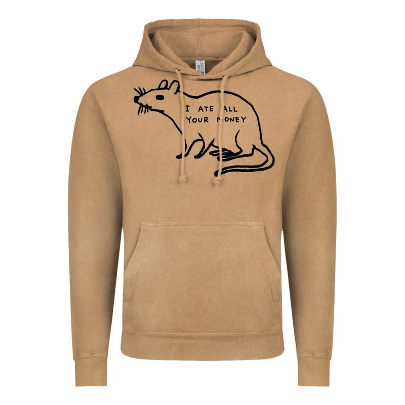 I Ate All Your Money Vintage Hoodie by artisFamous | Teevron