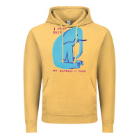 Vintage Mustard i must rest my rampage is over Vintage Hoodie - artisFamous