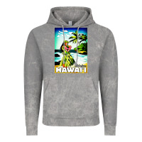 Cloud Rock hawaii hula girl Vintage Hoodie - artisFamous
