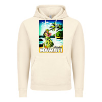 Vintage Artic hawaii hula girl Vintage Hoodie - artisFamous