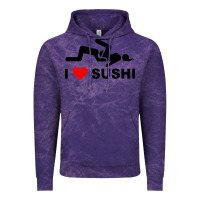 Cloud Purple i love sushi funny Vintage Hoodie - artisFamous