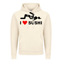 Vintage Artic i love sushi funny Vintage Hoodie - artisFamous