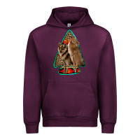 Mauve Wine howling wolves arrowhead Urban Hoodie - Jasminsmagicworld